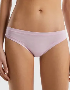 brazilian underwear in super stretch organic cotton