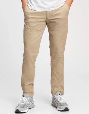 Modern Khakis in Slim Fit with GapFlex beige