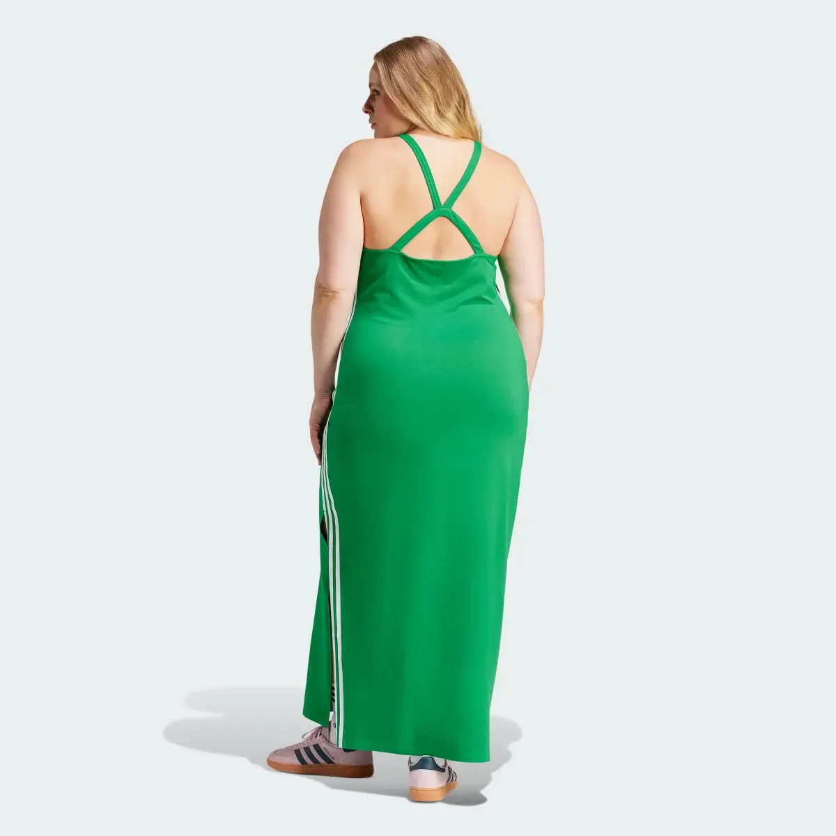 Adidas Adicolor 3-Stripes Maxi Dress. 2