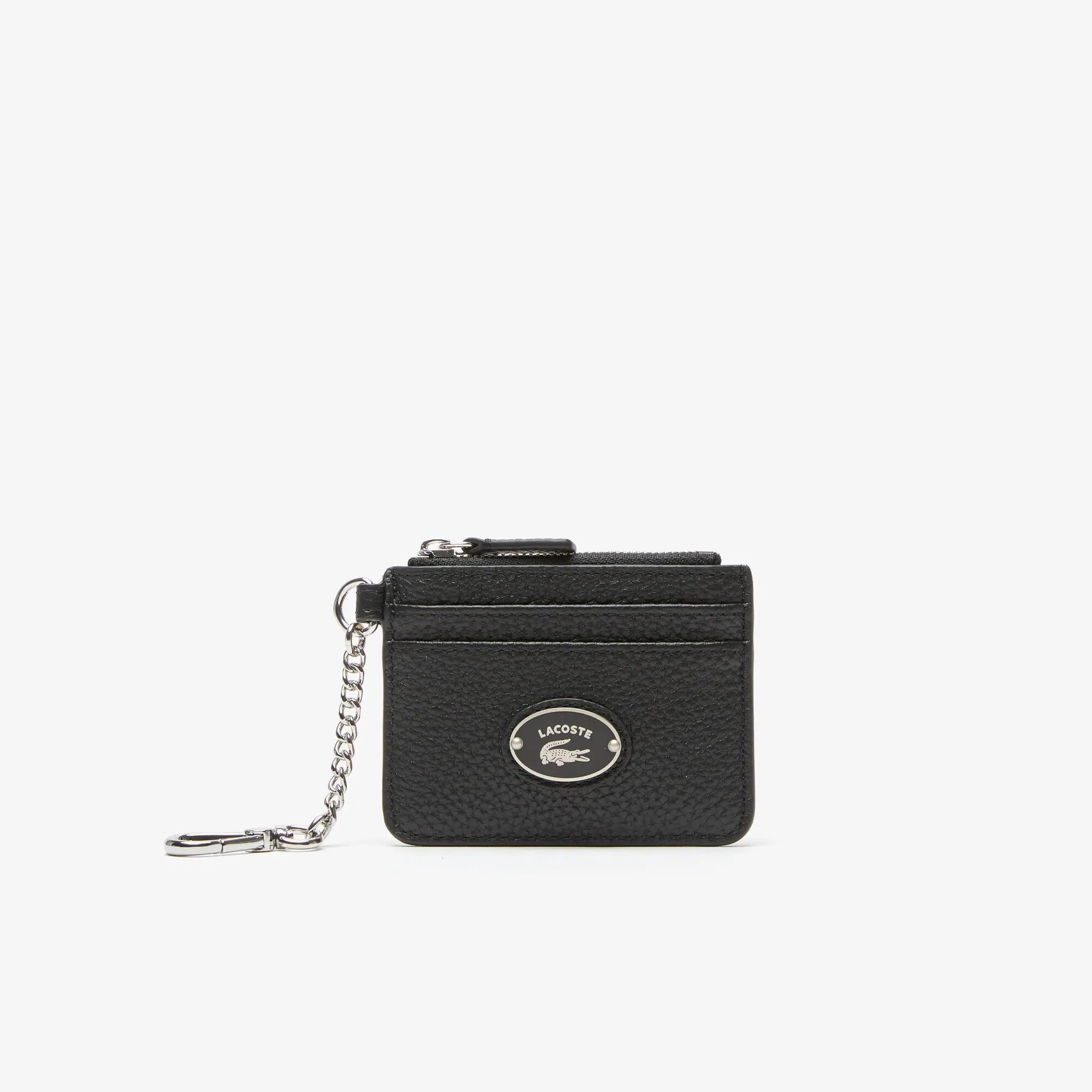 Lacoste Damen Kartenetui mit LACOSTE Karabinerhaken. 1 Lacoste Damen Kartenetui mit LACOSTE Karabinerhaken. 1