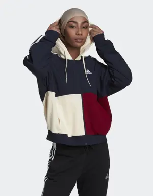 Veste à capuche entièrement zippée Essentials 3-Stripes Colorblock