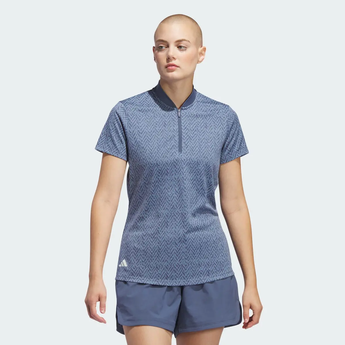 Adidas Women's Ultimate365 Jacquard Polo Shirt. 1