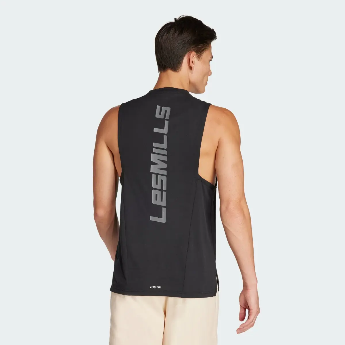 Adidas Les Mills Graphic Tank Top. 2