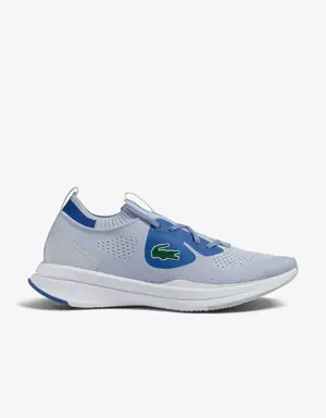 Juniors' Lacoste Run Spin Knit Textile Trainers