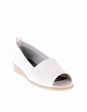 Beyaz Sedef Hakiki Deri Kadın Casual Ayakkabı K01802664003
