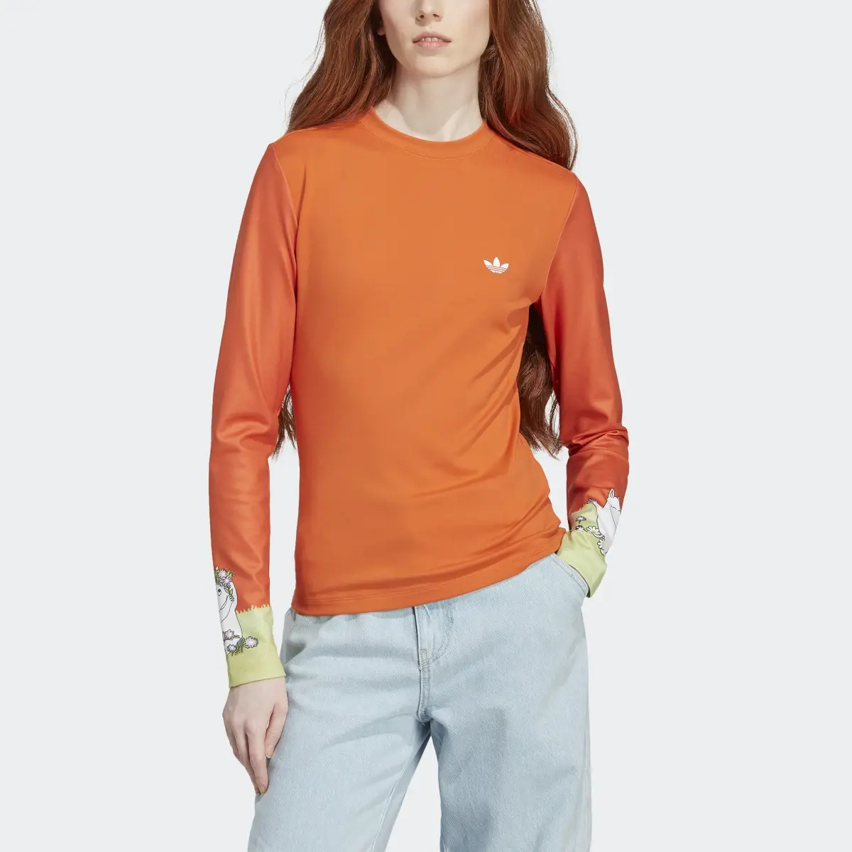 Adidas Originals x Moomin Tight Uzun Kollu Üst. 1