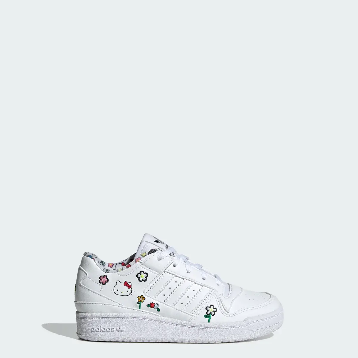 Adidas Tenis Forum Low adidas Originals x Hello Kitty para Niños. 1