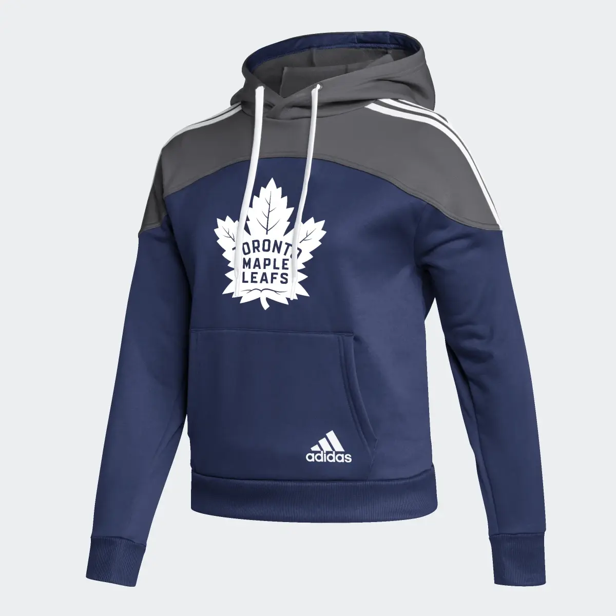 Adidas Maple Leafs Pullover Hoodie. 1