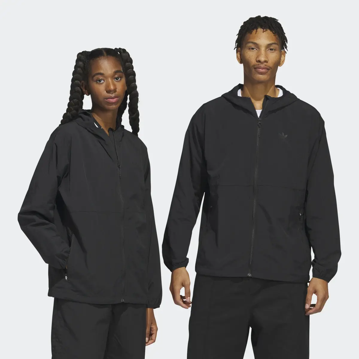 Adidas Crinkle Shell Jacket (Gender Neutral). 1