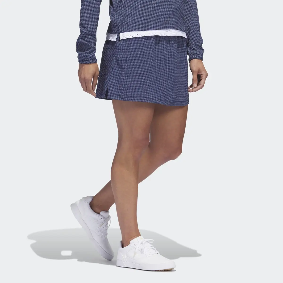 Adidas Seersucker 16-Inch Golf Skort. 3