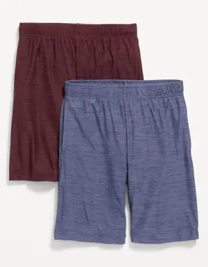 Breathe ON Shorts 2-Pack for Boys (At Knee) blue