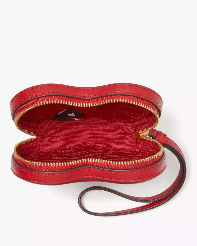 Kate Spade Pitter Patter Heart Convertible Coin Purse. 3