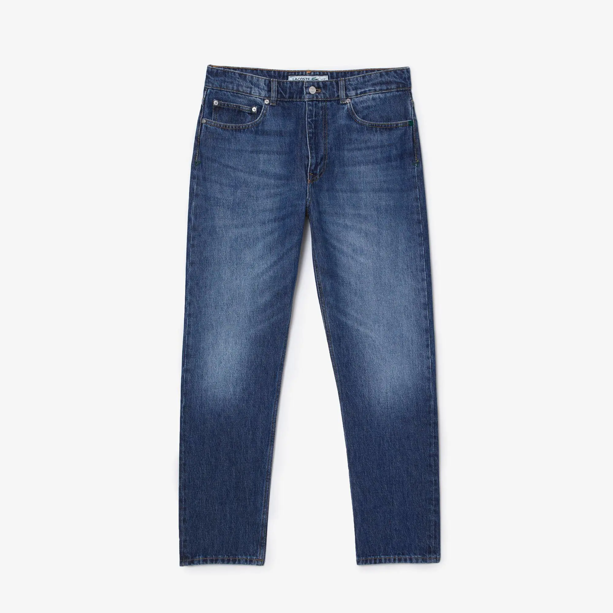 Lacoste Men's Lacoste Denim Cotton Five-Pocket Jeans. 2