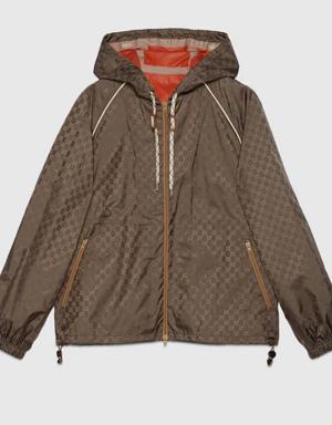 GG fabric zip jacket