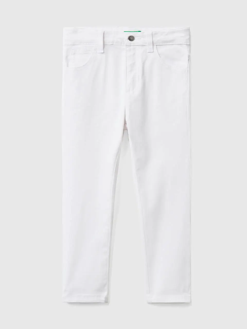 Benetton five-pocket slim fit trousers. 1