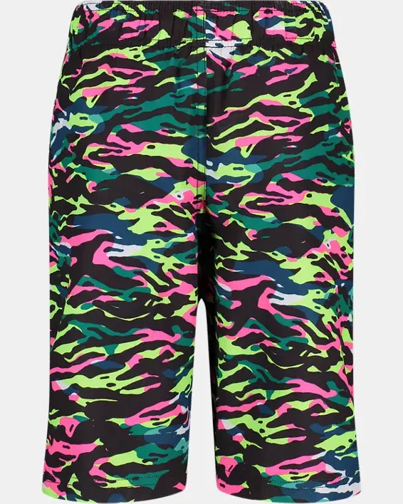 Under Armour Toddler Boys' UA Pop Tiger Swim Volley Shorts. 2