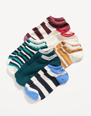 Novelty Ankle Socks 6-Pack for Women multi