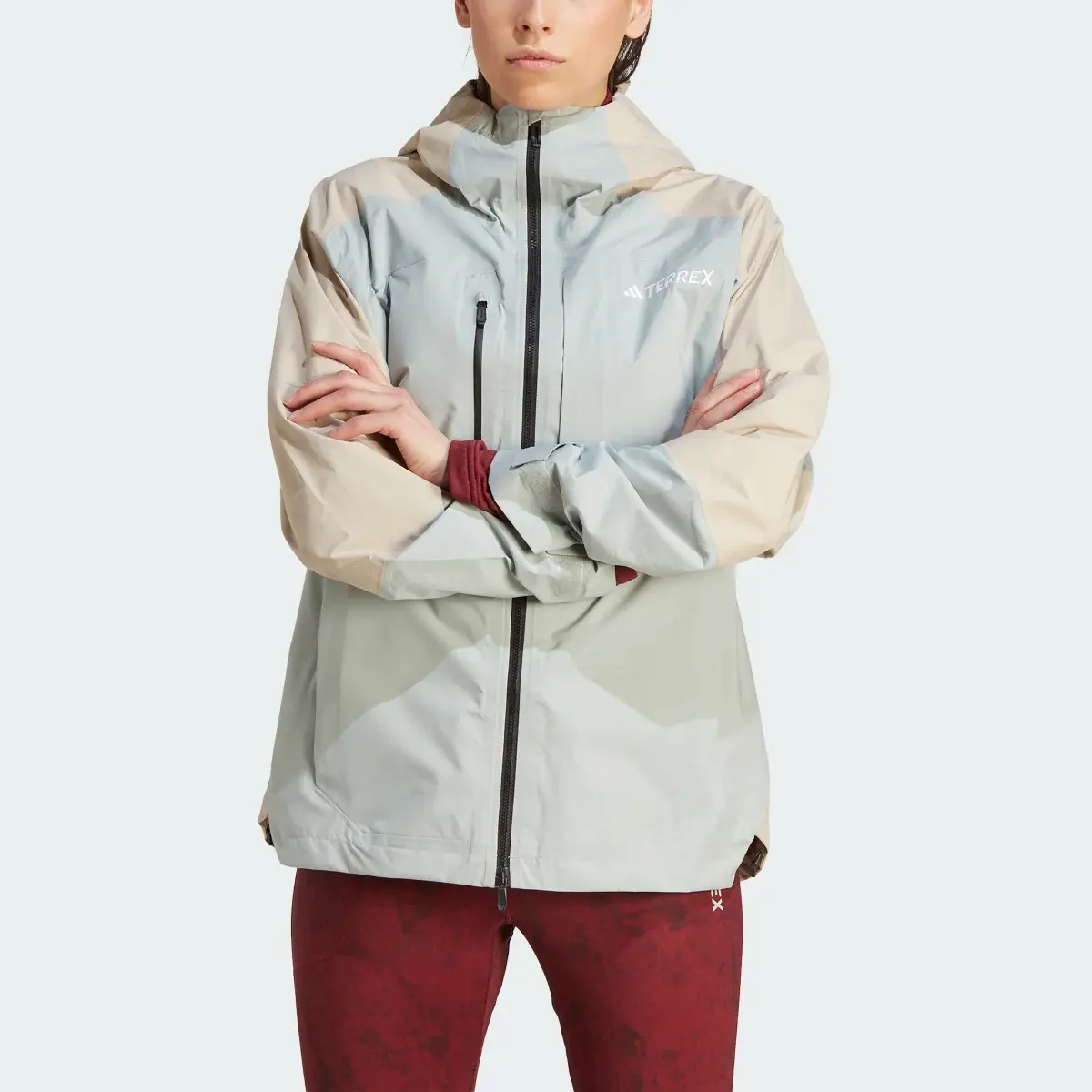 Adidas Terrex Xploric RAIN.RDY Hiking Jacket. 1