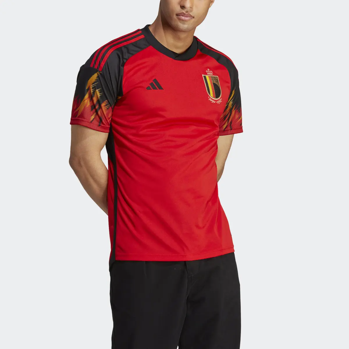 Adidas Belgium 22 Home Jersey. 1