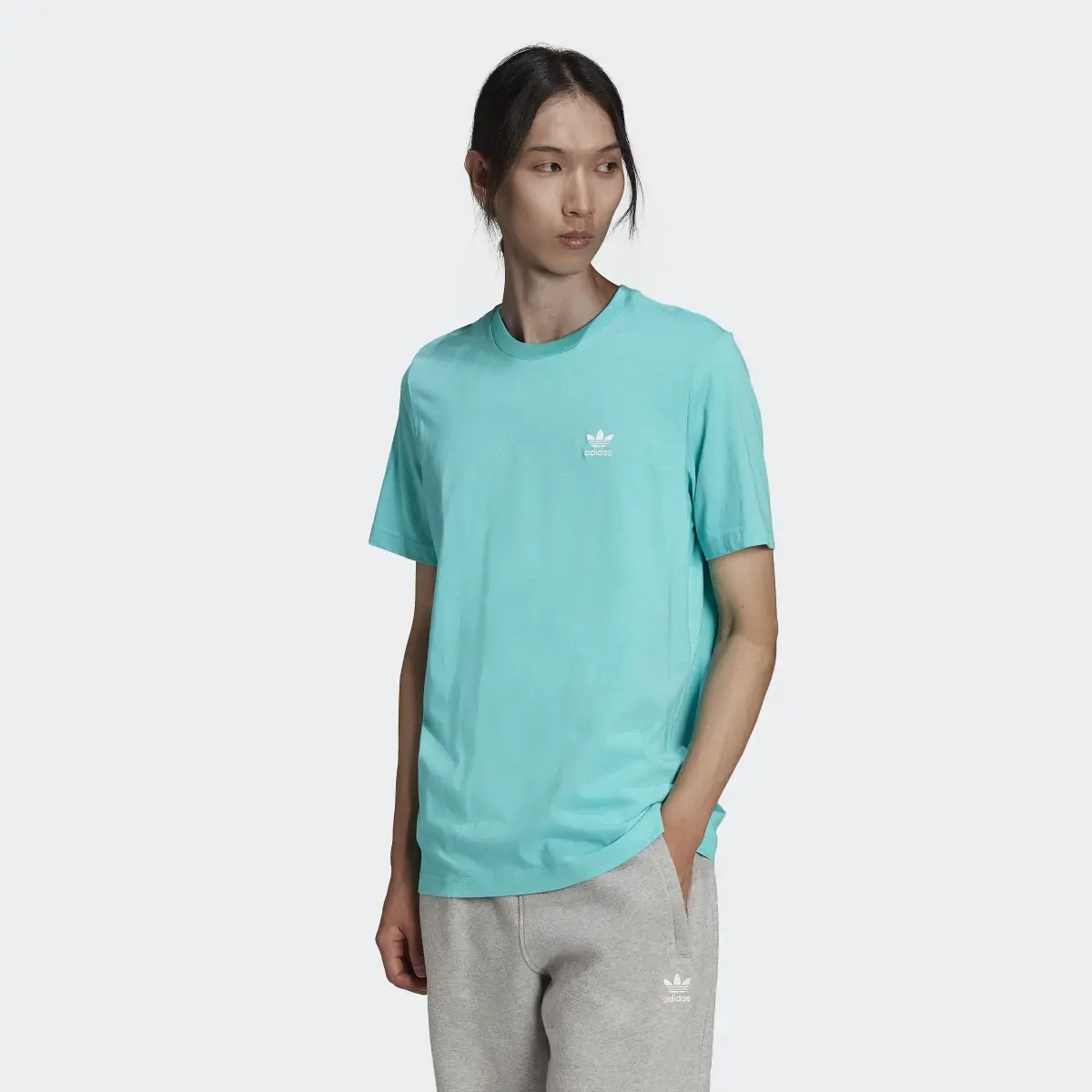 Adidas LOUNGEWEAR Adicolor Essentials Trefoil Tişört. 2