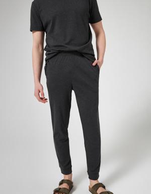 Tween Antrasit Örme Pijama Takimi