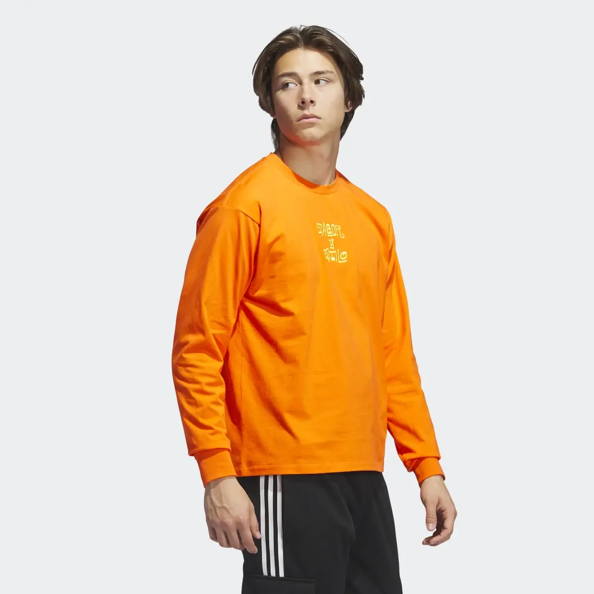 Adidas Hispanic Heritage Long Sleeve Graphic Tee. 3