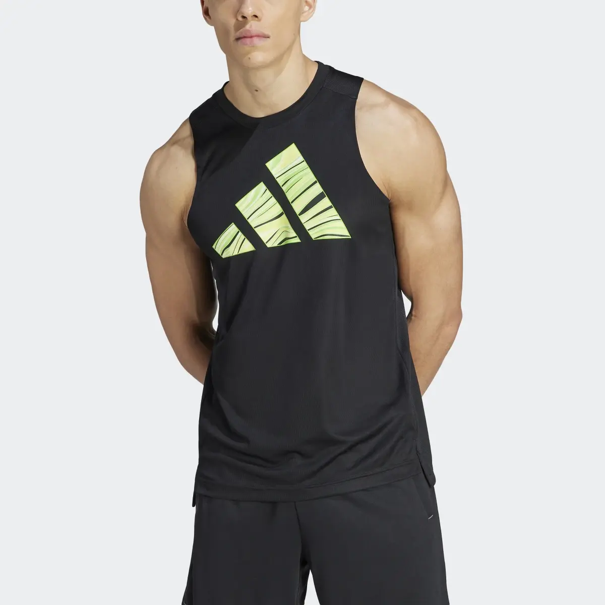 Adidas Playera sin mangas HIIT Training. 1