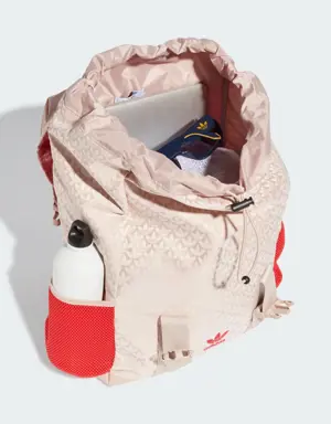 Adidas Trefoil Monogram Jacquard Backpack. 3 Adidas Trefoil Monogram Jacquard Backpack. 3