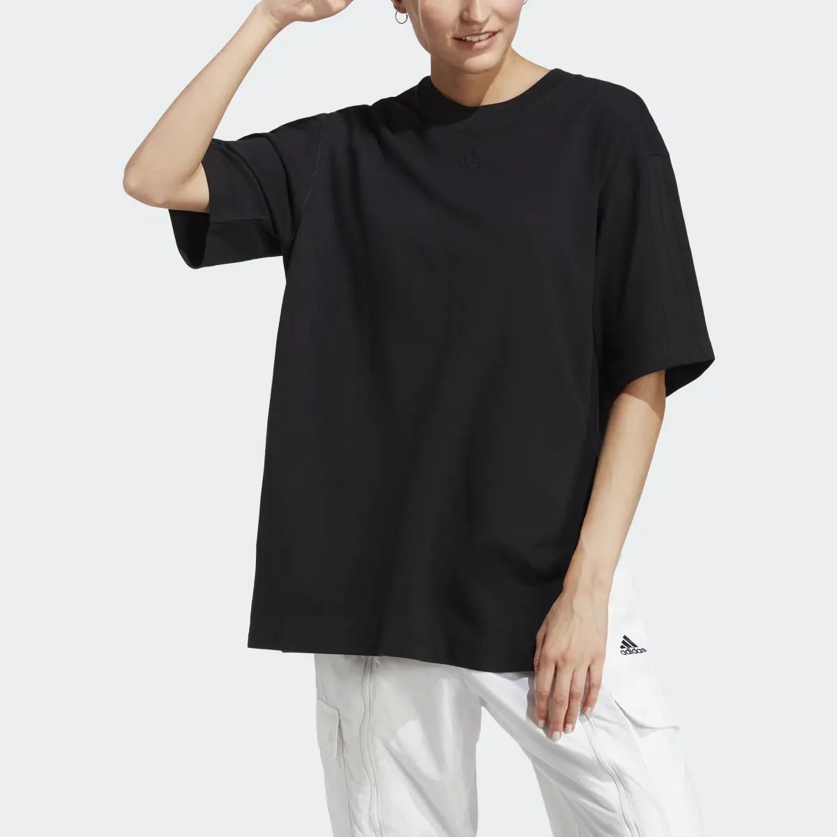 Adidas Dance Oversized Tee. 1