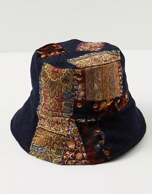 Freya Tapestry Patchwork Bucket Hat