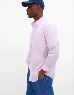 Gap All-Day Poplin Shirt in Standard Fit multi