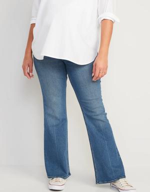 Maternity Full Panel Flare Jeans multi