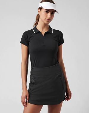 Momentum Seamless Polo Tee black