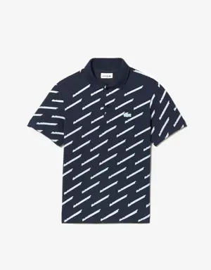 Lacoste Boys’ Lacoste Printed Organic Cotton Polo Shirt