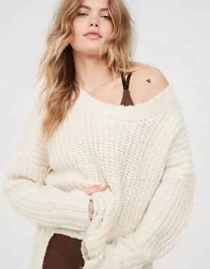 By Aerie Bundle Up Sweater