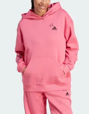 Adidas Scribble Embroidery Fleece Hoodie