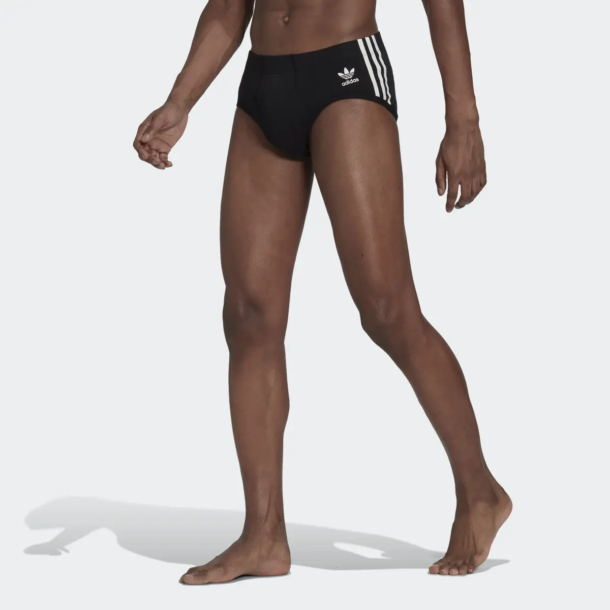 Adidas Comfort Flex Cotton 3-Stripes Briefs (3 pairs). 1