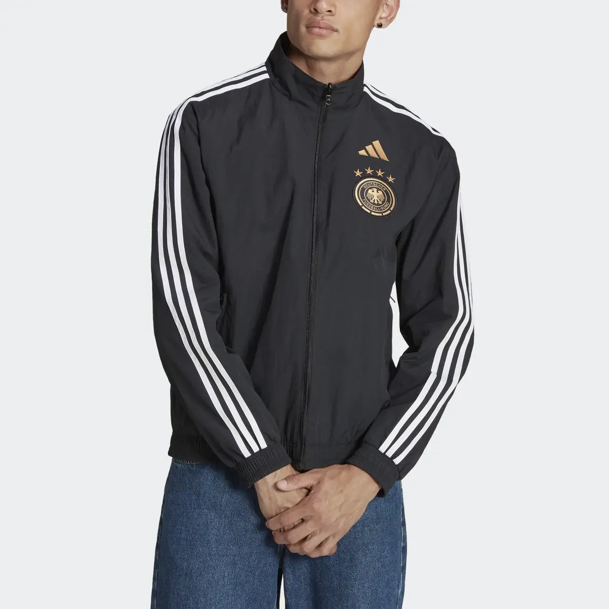 Adidas Germany Reversible Anthem Jacket. 1