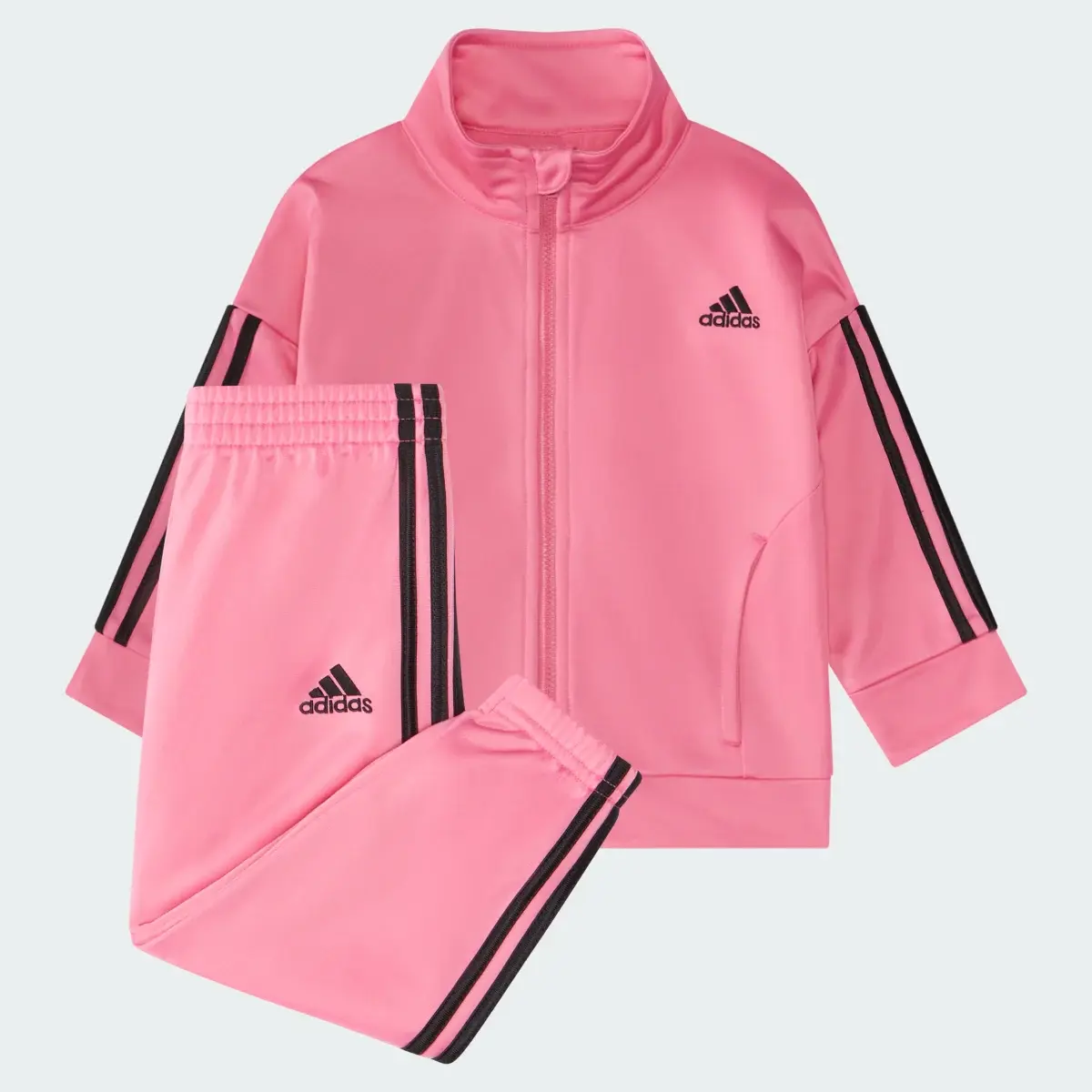Adidas Two-Piece Long Sleeve Essential Tricot Set. 1
