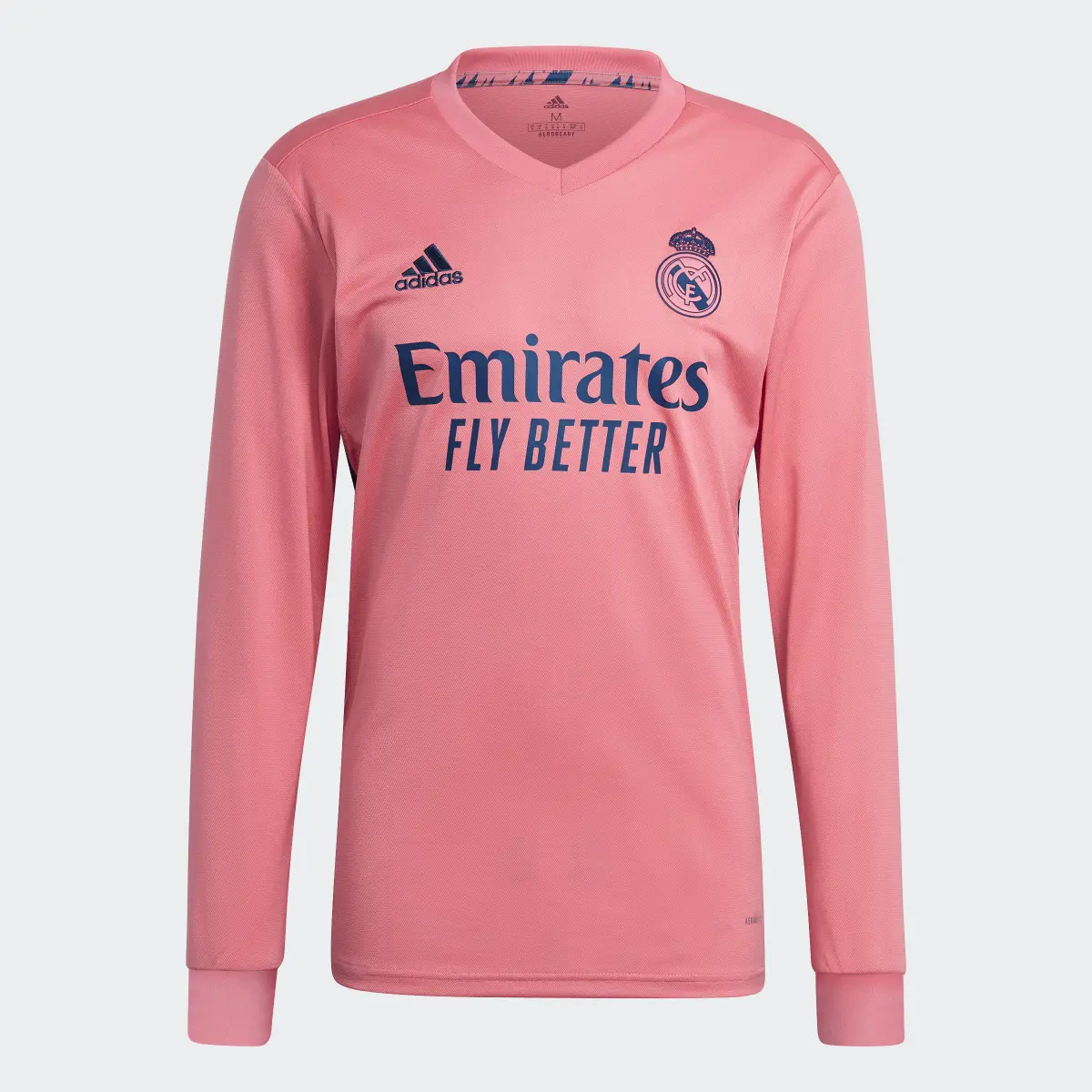 Adidas Real Madrid 20/21 Long Sleeve Away Jersey. 1