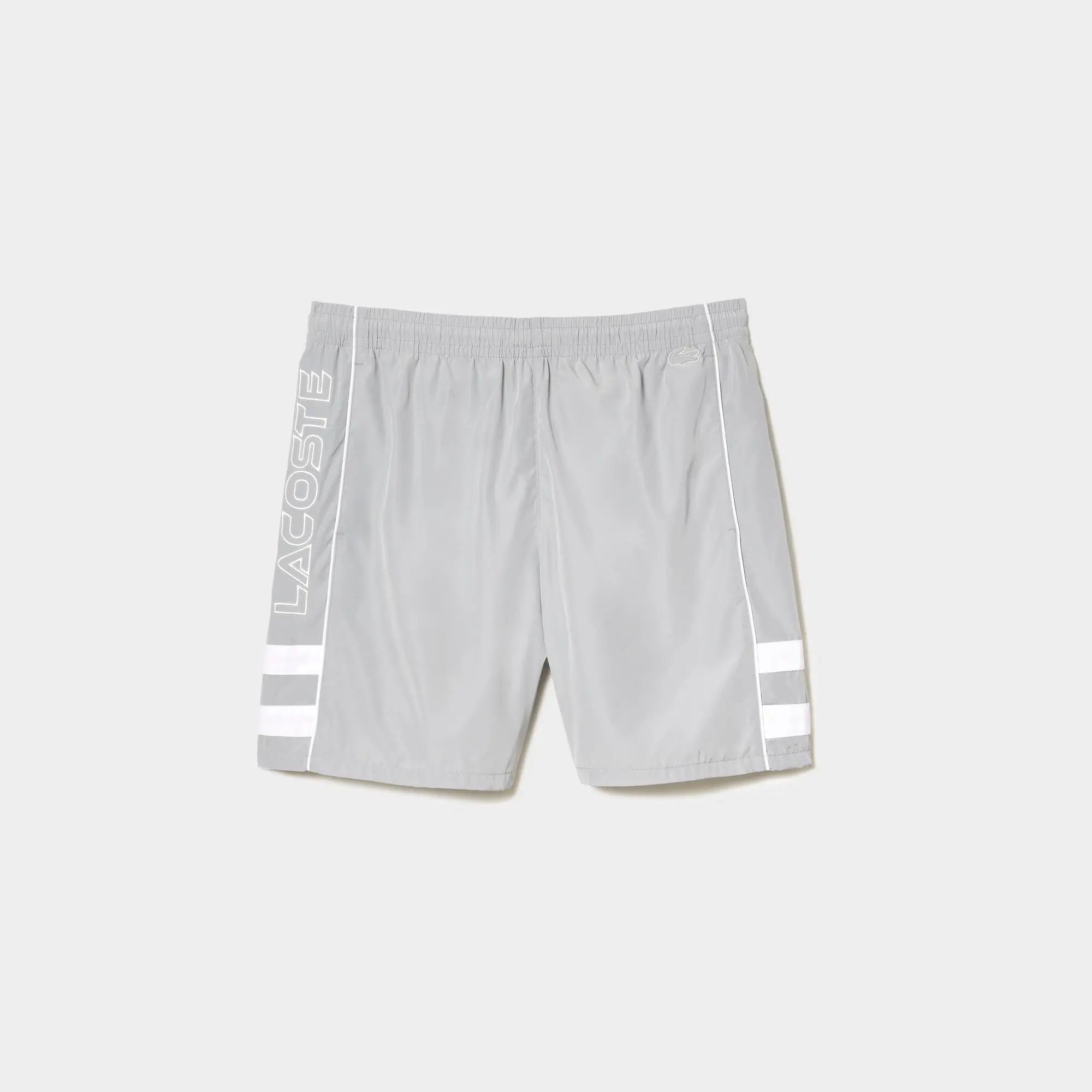 Lacoste Men's Relaxed Fit Embroidered Shorts. 2