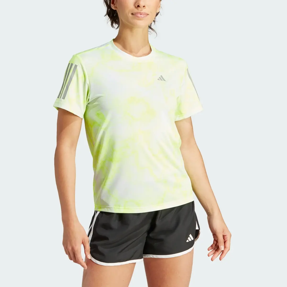 Adidas Playera Own the Run Estampada. 1