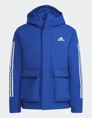 Adidas Utilitas 3-Streifen Hooded Jacke – Genderneutral
