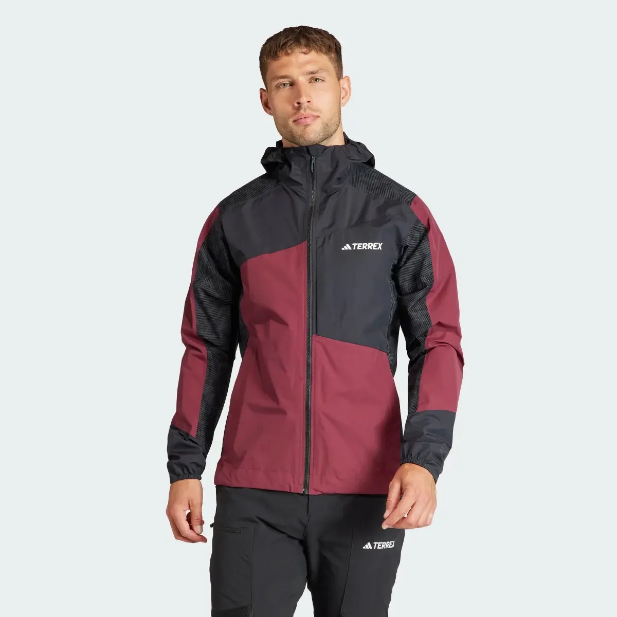 Adidas TERREX Xperior Hybrid Rain Jacket. 2