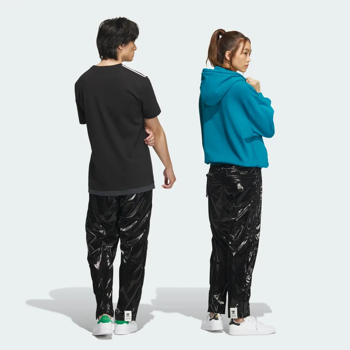 Adidas Pantaloni Song for the Mute Shiny (Neutral). 2