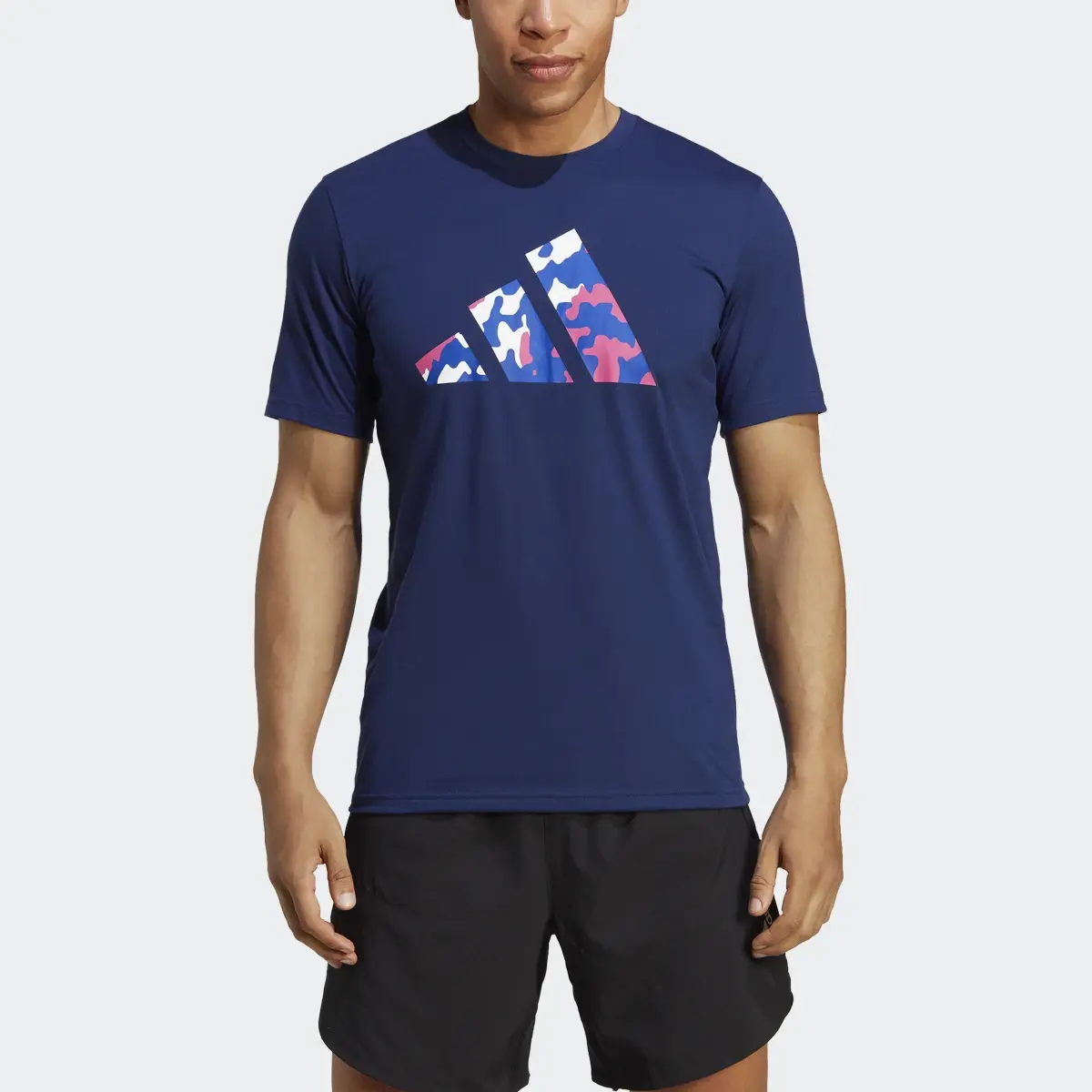 Adidas Playera De Entrenamiento Essentials Seasonal Logo. 1