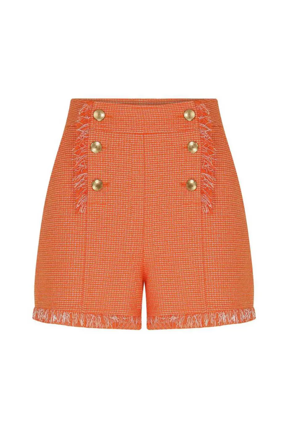 Roman Buttoned Tasseled Women's Shorts Original - 2 / ORIGINAL. 1
