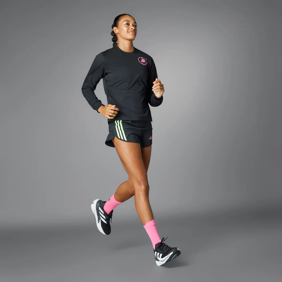 Adidas T-shirt manches longues Own the Run adidas Runners (Non genré). 3