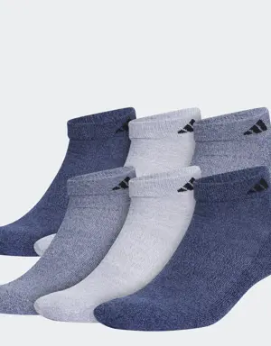 Adidas Athletic Cushioned Low-Cut Socks 6 Pack