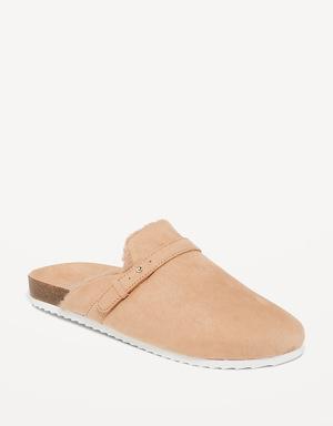 Faux-Suede Sherpa-Lined Clog Shoes for Girls (Partially Plant-Based)